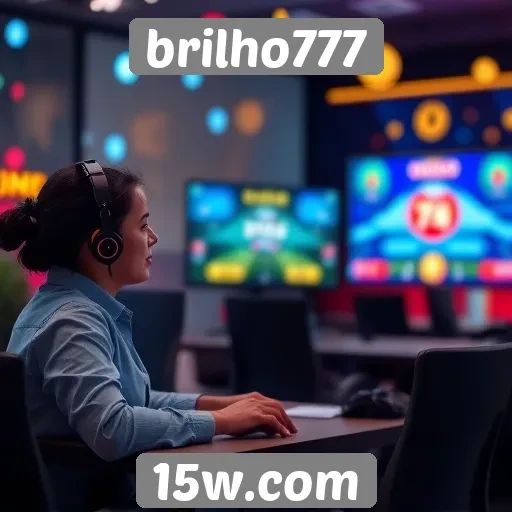 Suporte ao cliente no site brilho777